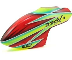 Blade 330X Fiberglass Canopy (Green/Red)