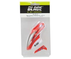 Blade mCP S Canopy w/Vertical Fin (Red) -Blade Sales Store blh5103 1