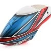 Blade Fusion 360 Canopy (Red, White & Blue) -Blade Sales Store blh5209