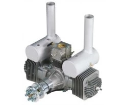 DLE Engines DLE-170 170cc Twin Gas Engine with Electronic Ignition and Mufflers