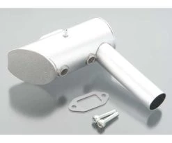 DLE Engines Muffler Left Two-Hole: DLE-111