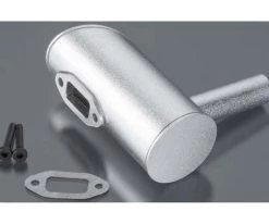 DLE Engines Muffler Right 2-Hole: DLE-40