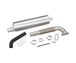 DLE Engines Single Tuned Exhaust Complete: DLE170, DLE85